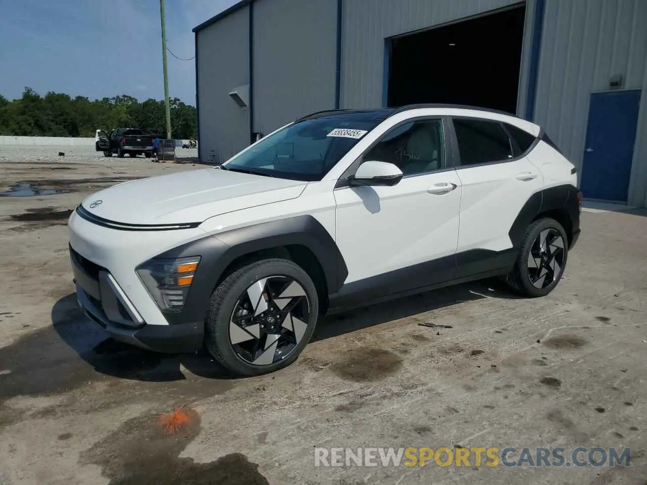 1 fotografías del automóvil dañado KM8HE3A34RU120786 HYUNDAI KONA 2024
