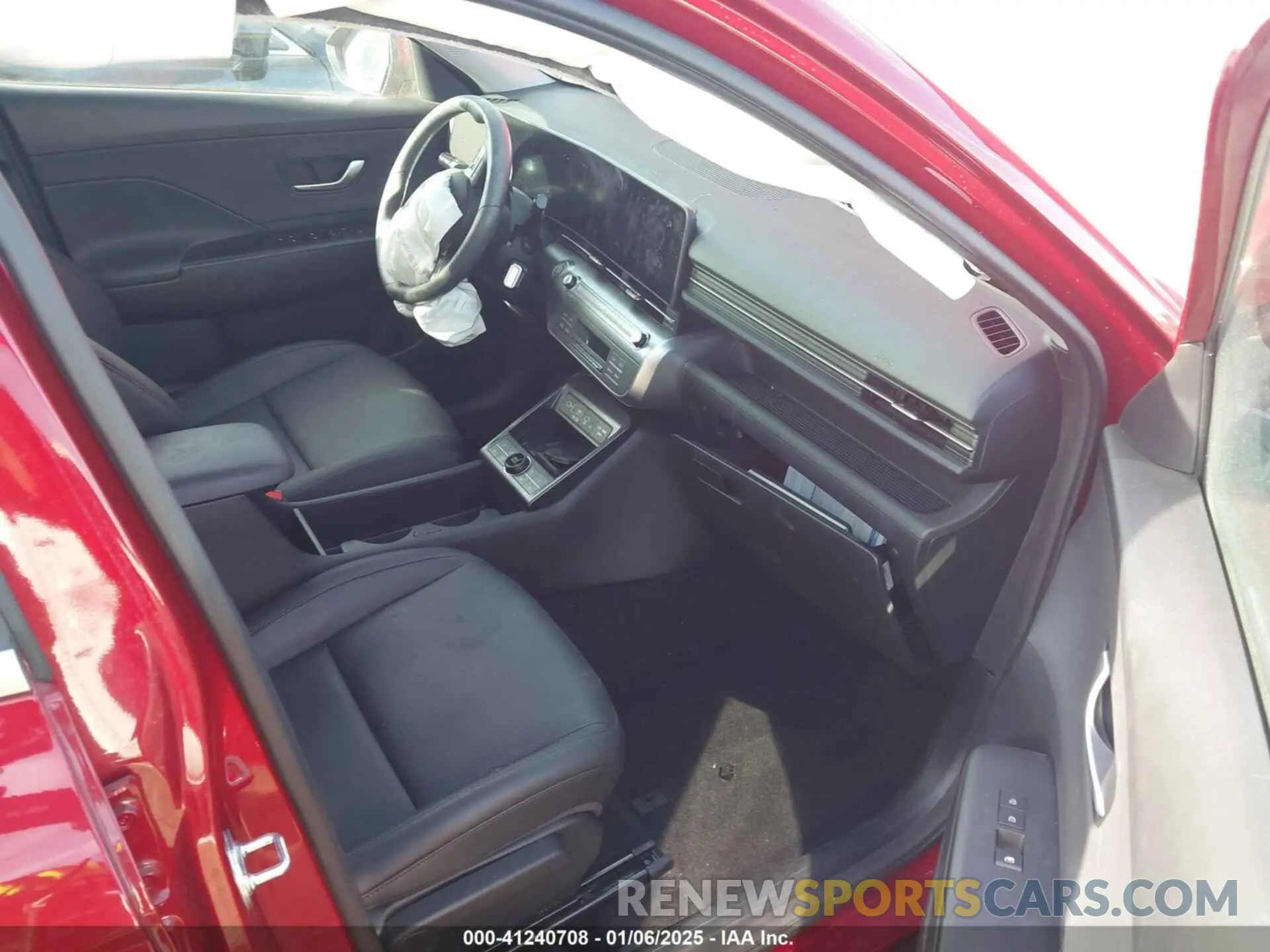 5 fotografías del automóvil dañado KM8HE3A39RU118399 HYUNDAI KONA 2024