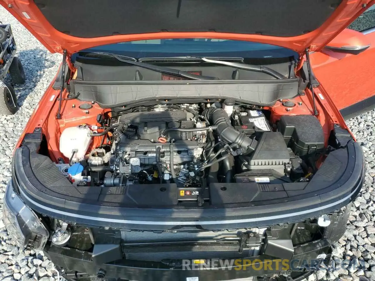 12 fotografías del automóvil dañado KM8HE3A3XRU081704 HYUNDAI KONA 2024