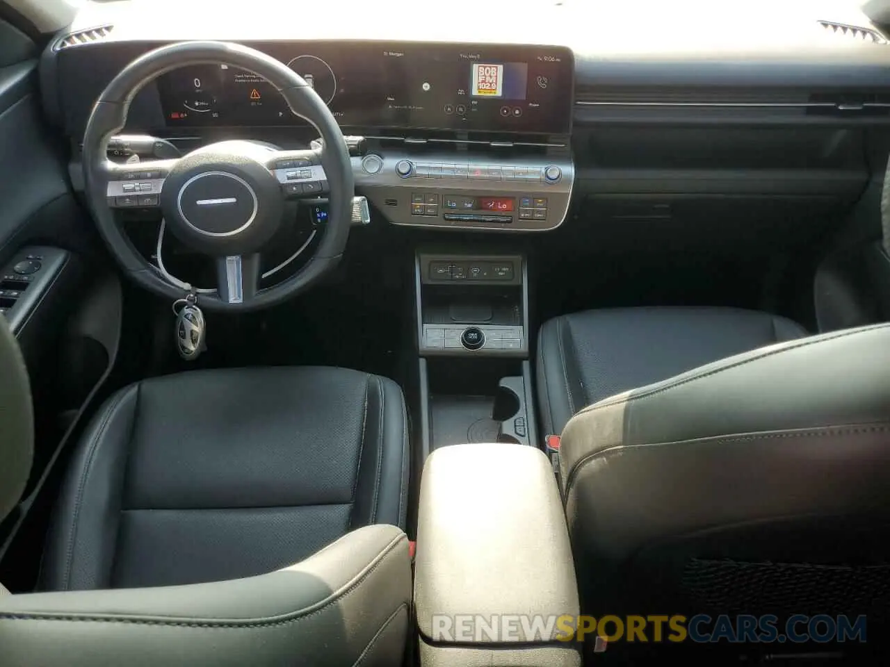 8 fotografías del automóvil dañado KM8HE3A3XRU081704 HYUNDAI KONA 2024