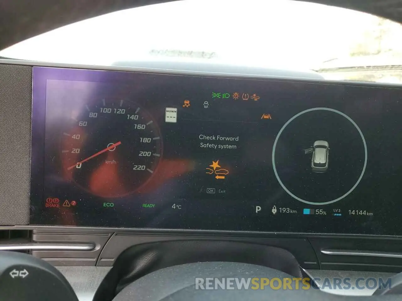 9 fotografías del automóvil dañado KM8HE3A64RU006765 HYUNDAI KONA 2024