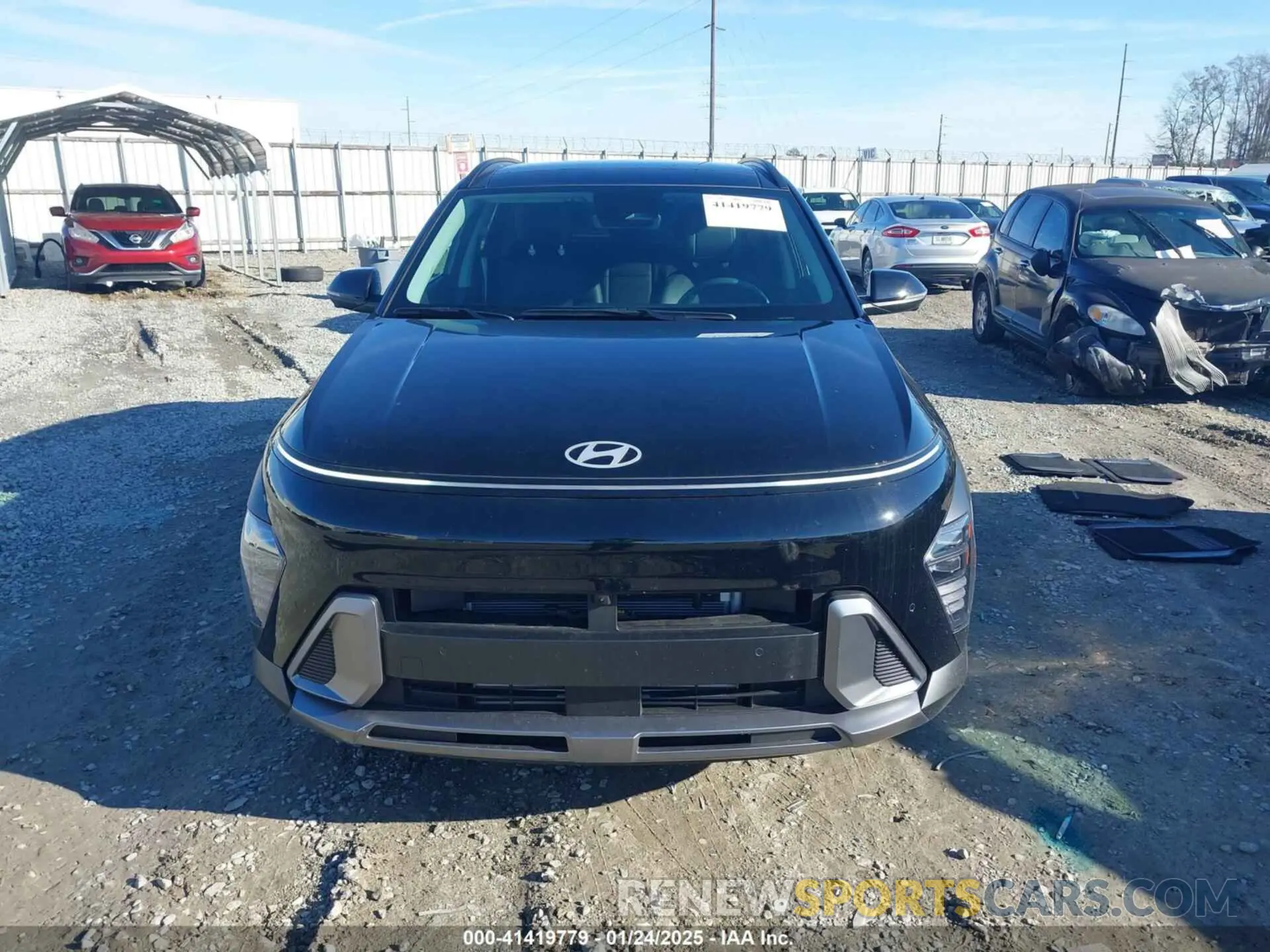 12 fotografías del automóvil dañado KM8HECA30RU121000 HYUNDAI KONA 2024
