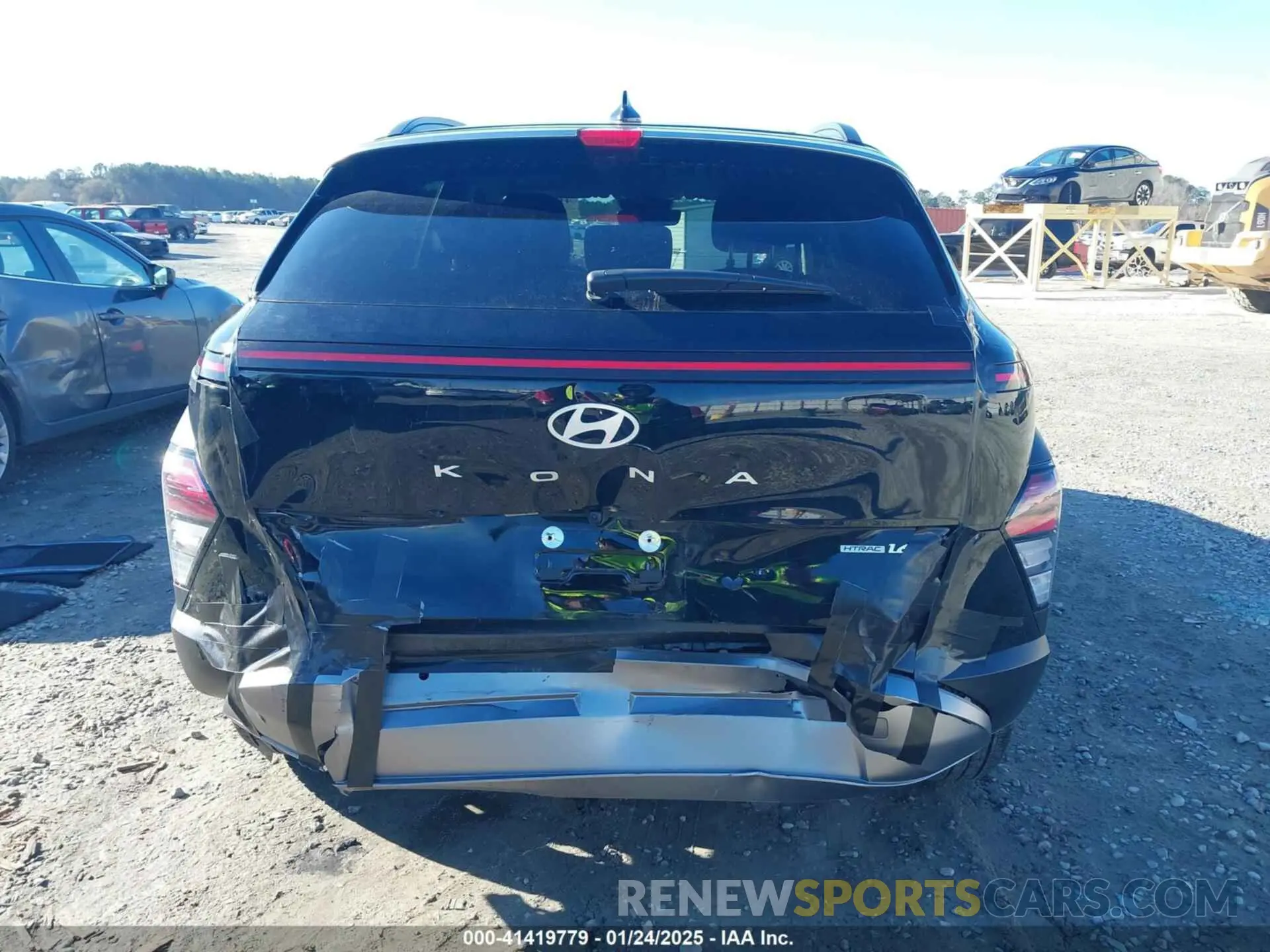 6 fotografías del automóvil dañado KM8HECA30RU121000 HYUNDAI KONA 2024
