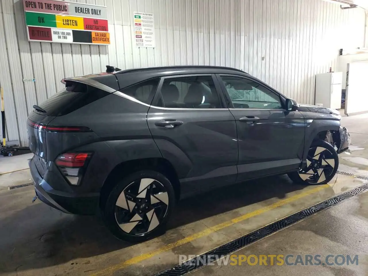 3 fotografías del automóvil dañado KM8HECA34RU079186 HYUNDAI KONA 2024