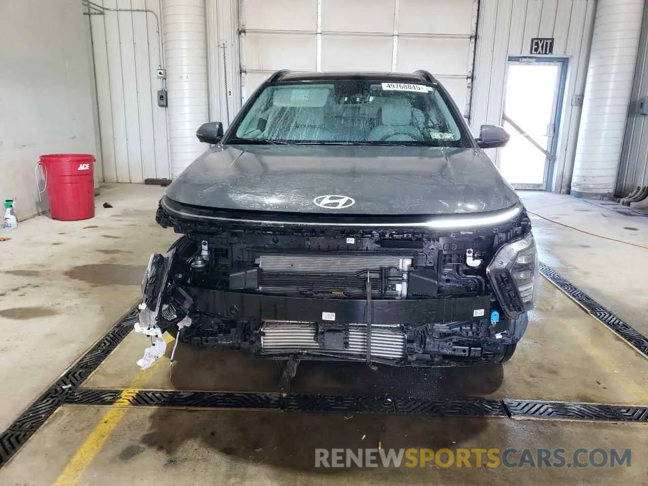 5 fotografías del automóvil dañado KM8HECA34RU079186 HYUNDAI KONA 2024