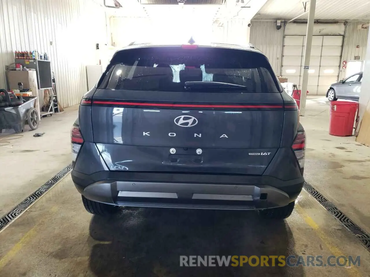 6 fotografías del automóvil dañado KM8HECA34RU079186 HYUNDAI KONA 2024