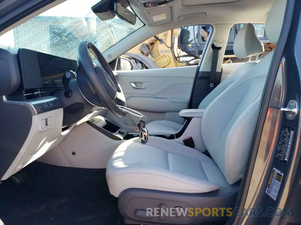 7 fotografías del automóvil dañado KM8HECA34RU079186 HYUNDAI KONA 2024
