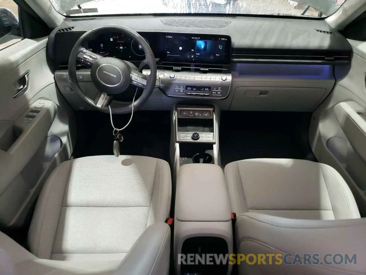8 fotografías del automóvil dañado KM8HECA34RU079186 HYUNDAI KONA 2024