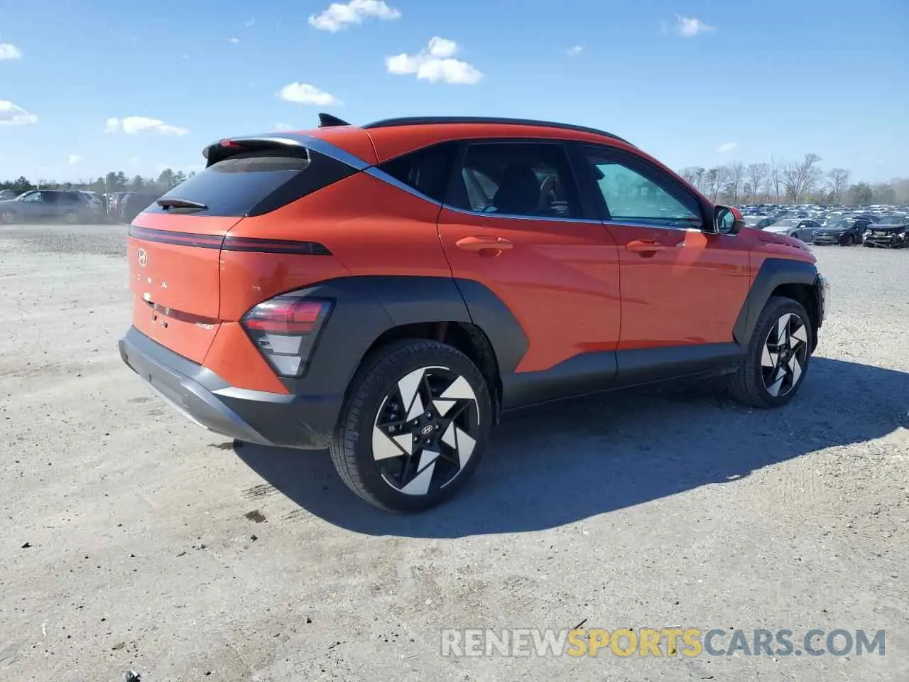 3 fotografías del automóvil dañado KM8HECA36RU082705 HYUNDAI KONA 2024