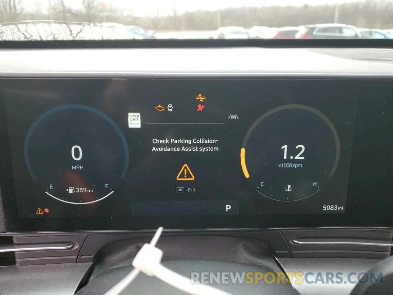 9 fotografías del automóvil dañado KM8HECA36RU172176 HYUNDAI KONA 2024