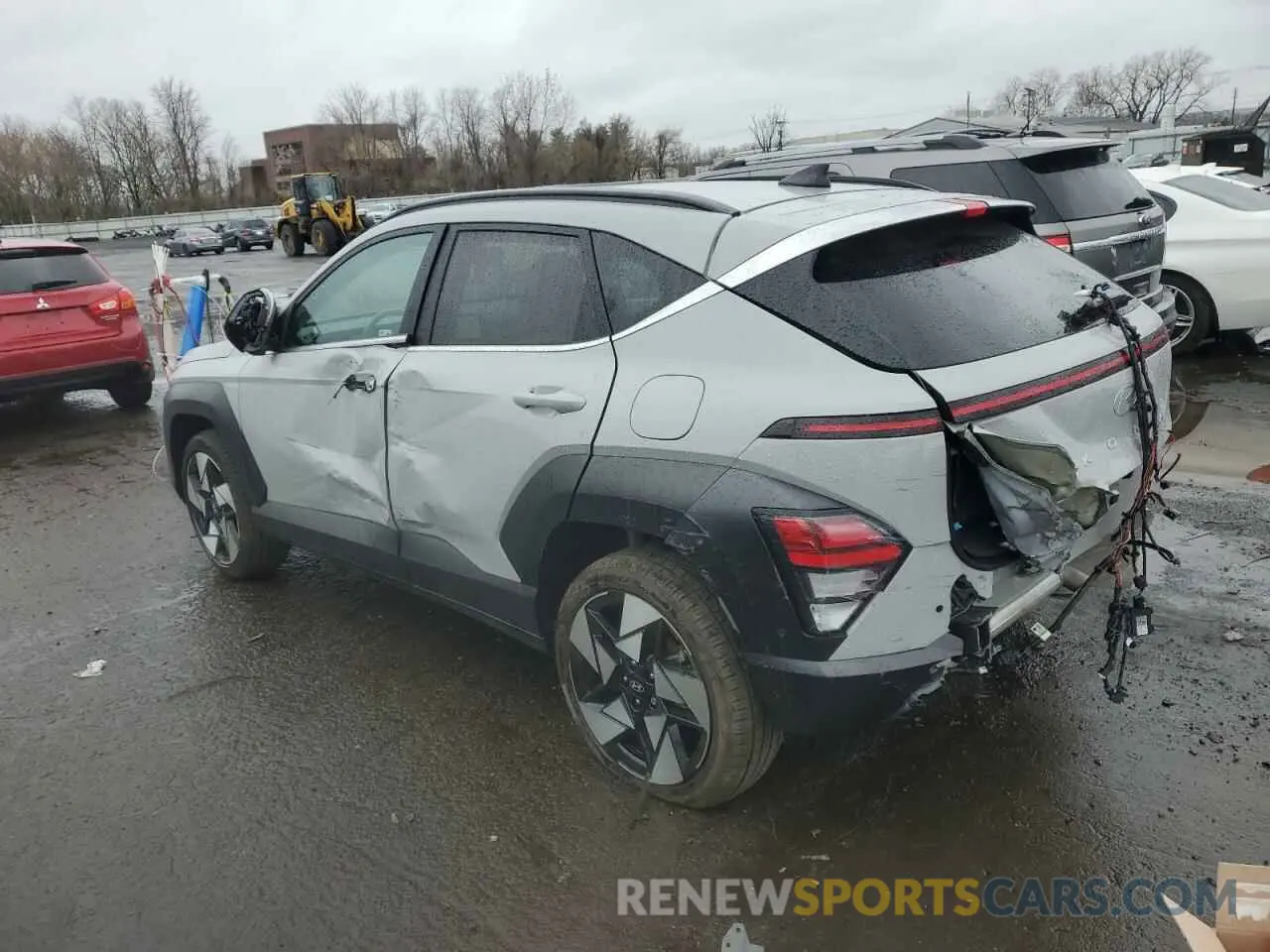 2 fotografías del automóvil dañado KM8HECA37RU050734 HYUNDAI KONA 2024