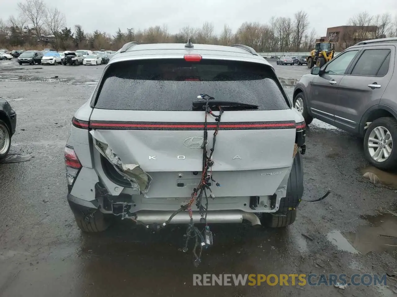 6 fotografías del automóvil dañado KM8HECA37RU050734 HYUNDAI KONA 2024