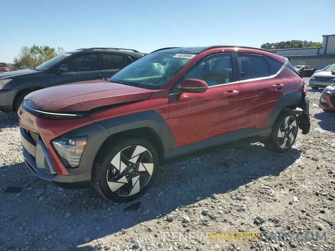 1 fotografías del automóvil dañado KM8HECA37RU069770 HYUNDAI KONA 2024