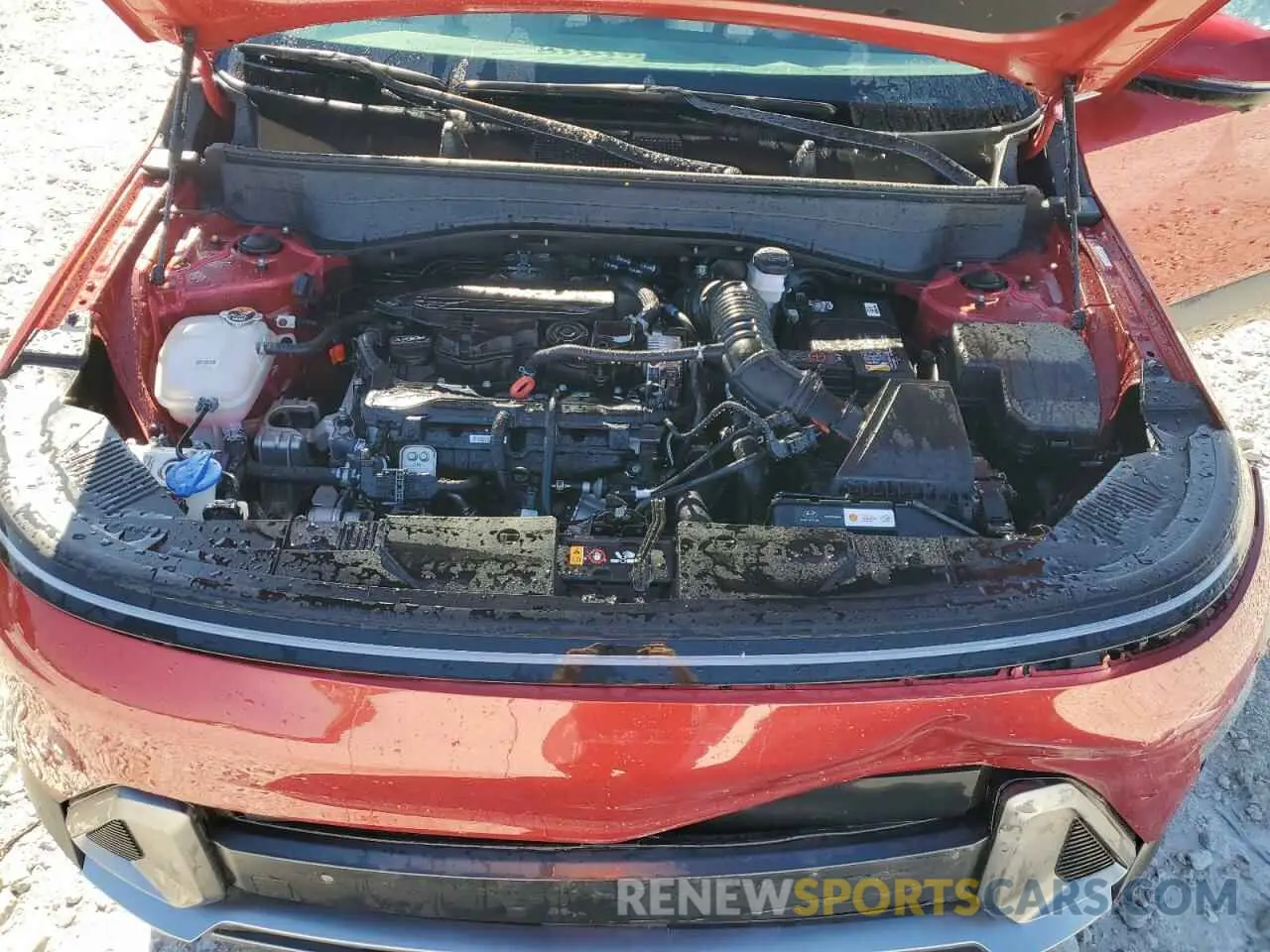 12 fotografías del automóvil dañado KM8HECA37RU069770 HYUNDAI KONA 2024