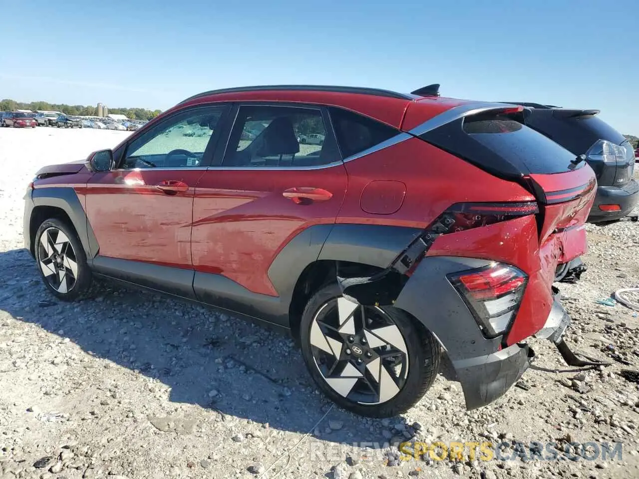 2 fotografías del automóvil dañado KM8HECA37RU069770 HYUNDAI KONA 2024