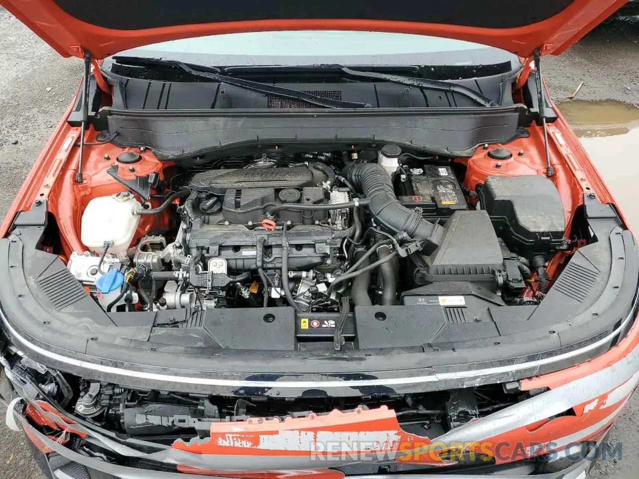 12 fotografías del automóvil dañado KM8HECA37RU081921 HYUNDAI KONA 2024