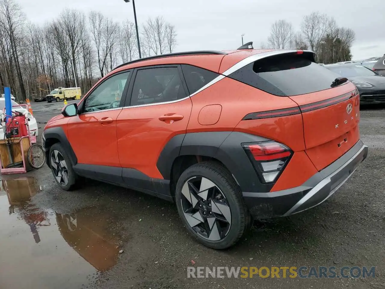 2 fotografías del automóvil dañado KM8HECA37RU081921 HYUNDAI KONA 2024
