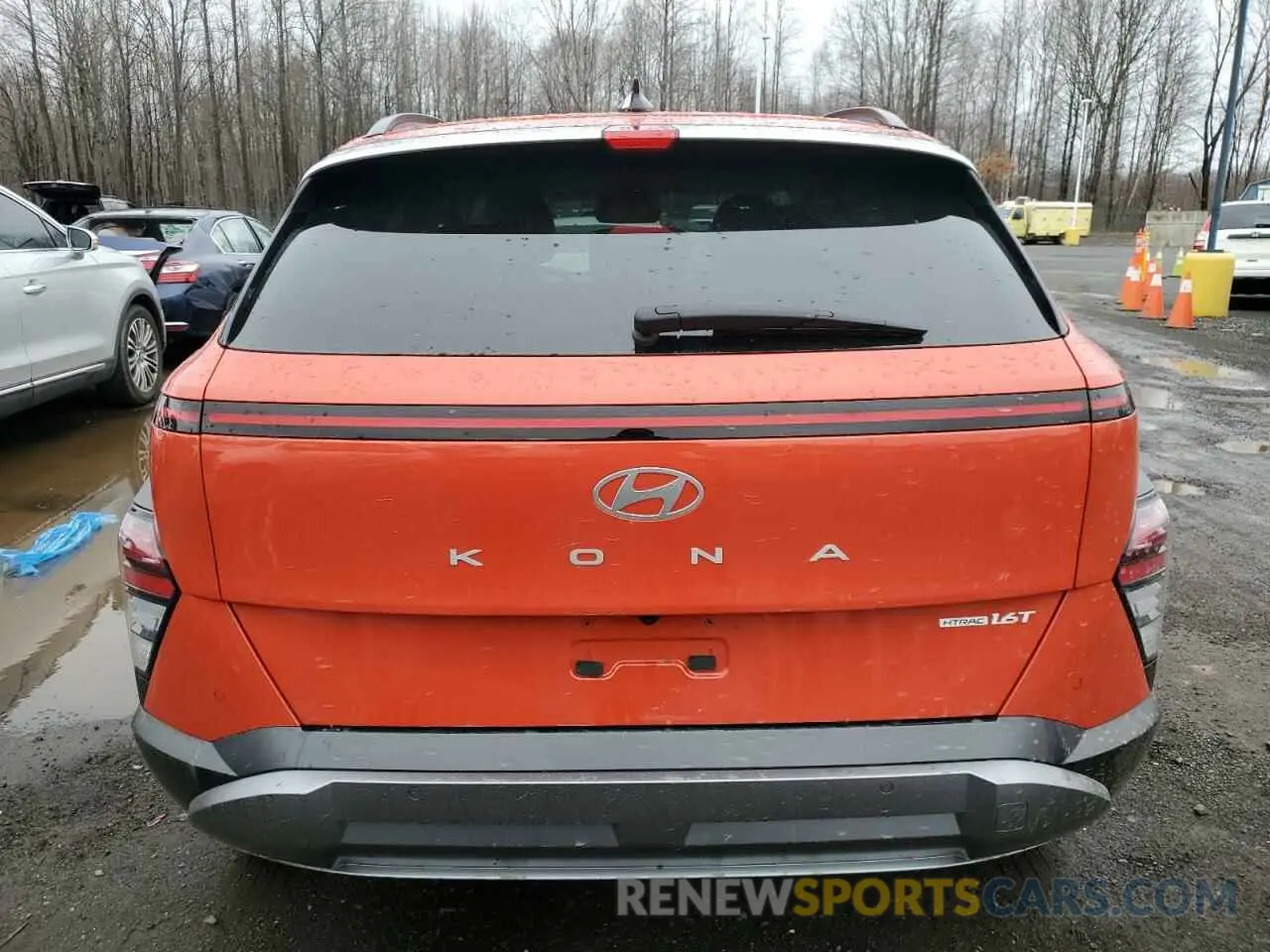 6 fotografías del automóvil dañado KM8HECA37RU081921 HYUNDAI KONA 2024