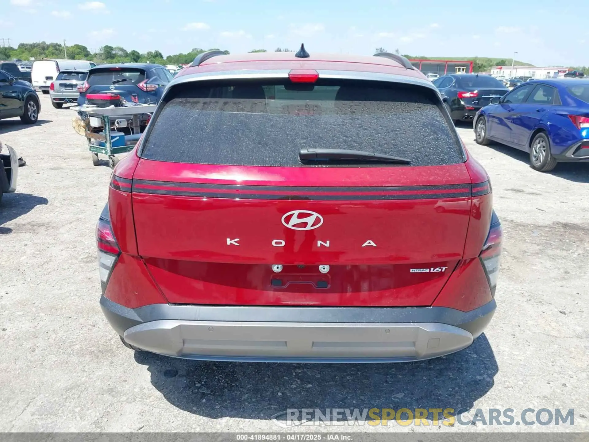 16 fotografías del automóvil dañado KM8HECA37RU111581 HYUNDAI KONA 2024