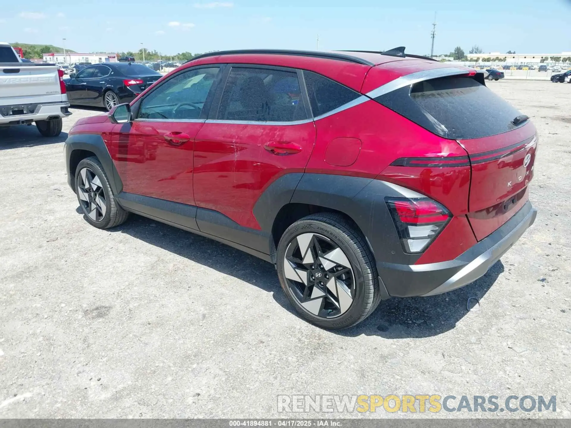 3 fotografías del automóvil dañado KM8HECA37RU111581 HYUNDAI KONA 2024