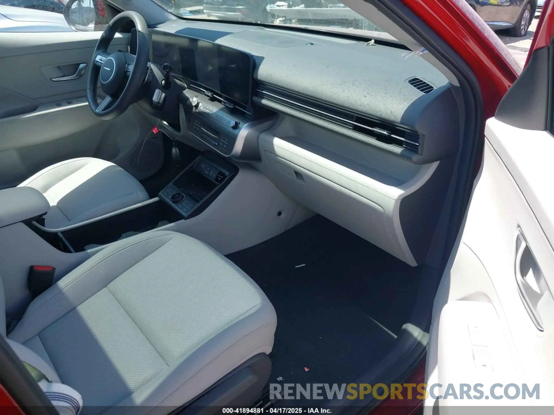 5 fotografías del automóvil dañado KM8HECA37RU111581 HYUNDAI KONA 2024