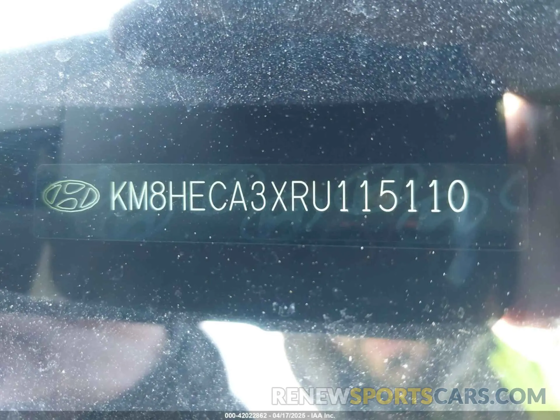 18 fotografías del automóvil dañado KM8HECA3XRU115110 HYUNDAI KONA 2024