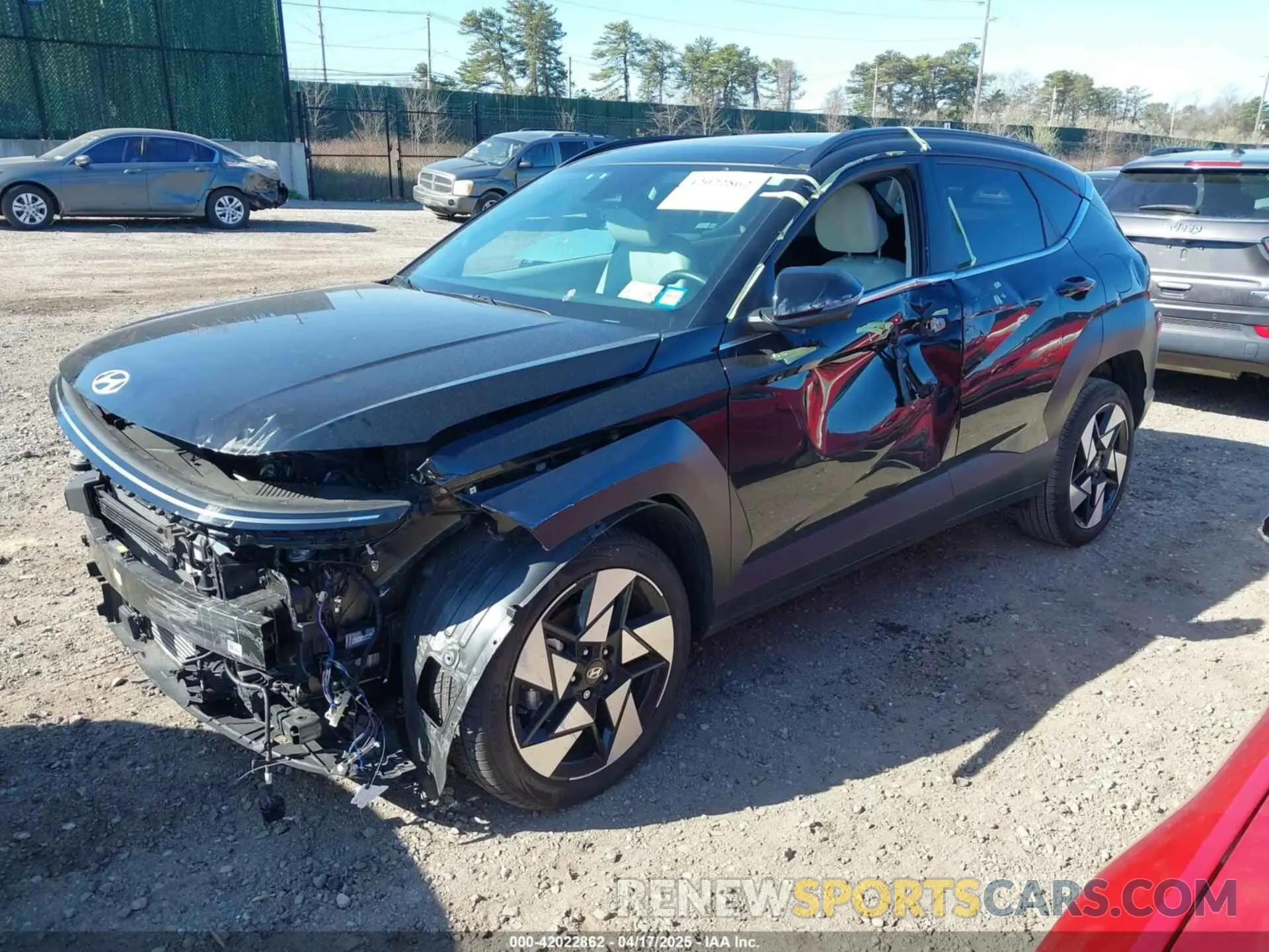 6 fotografías del automóvil dañado KM8HECA3XRU115110 HYUNDAI KONA 2024
