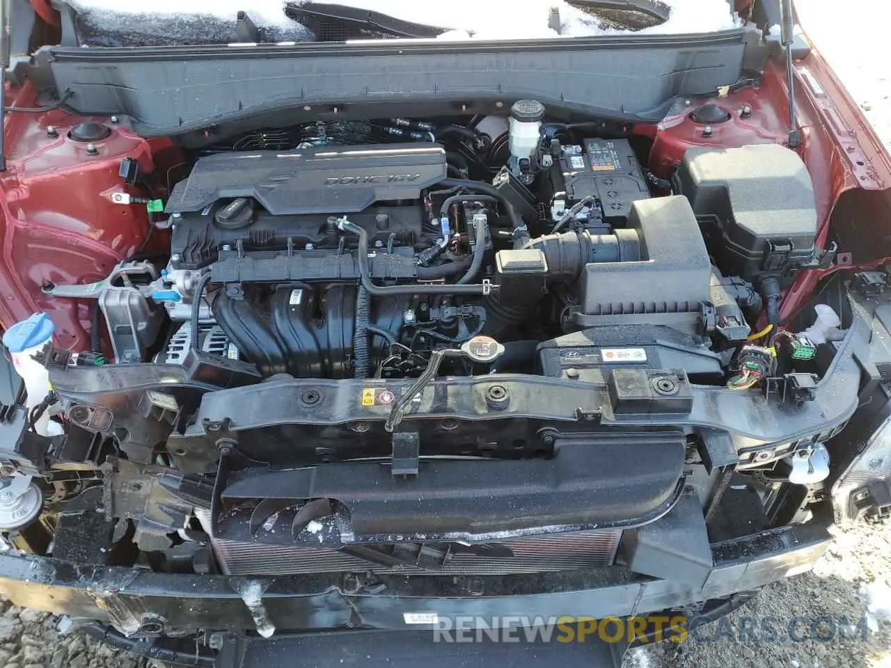 11 fotografías del automóvil dañado KM8HA3AB9SU212453 HYUNDAI KONA 2025