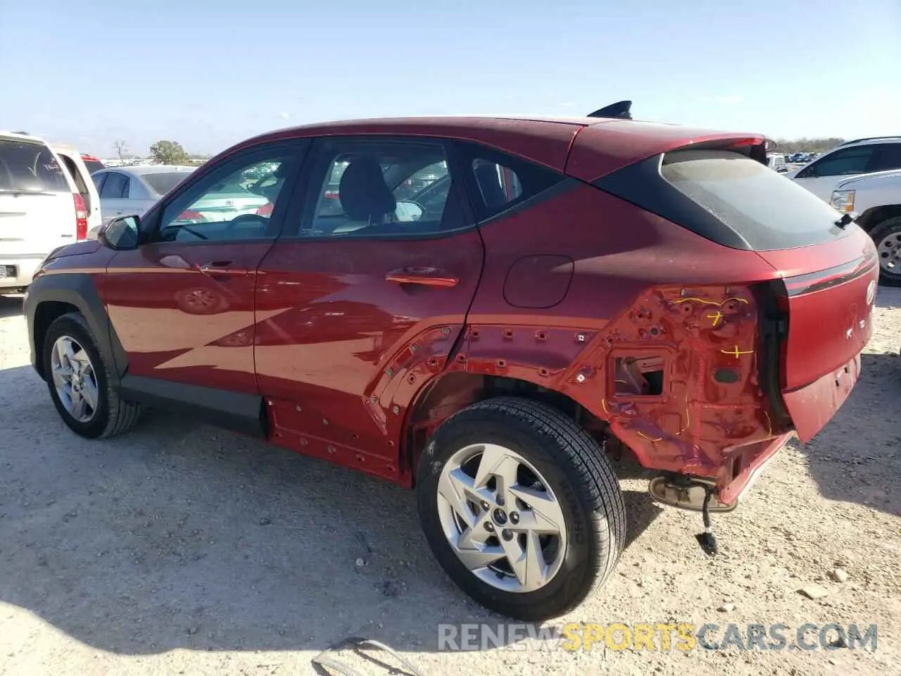 2 fotografías del automóvil dañado KM8HA3AB9SU216583 HYUNDAI KONA 2025