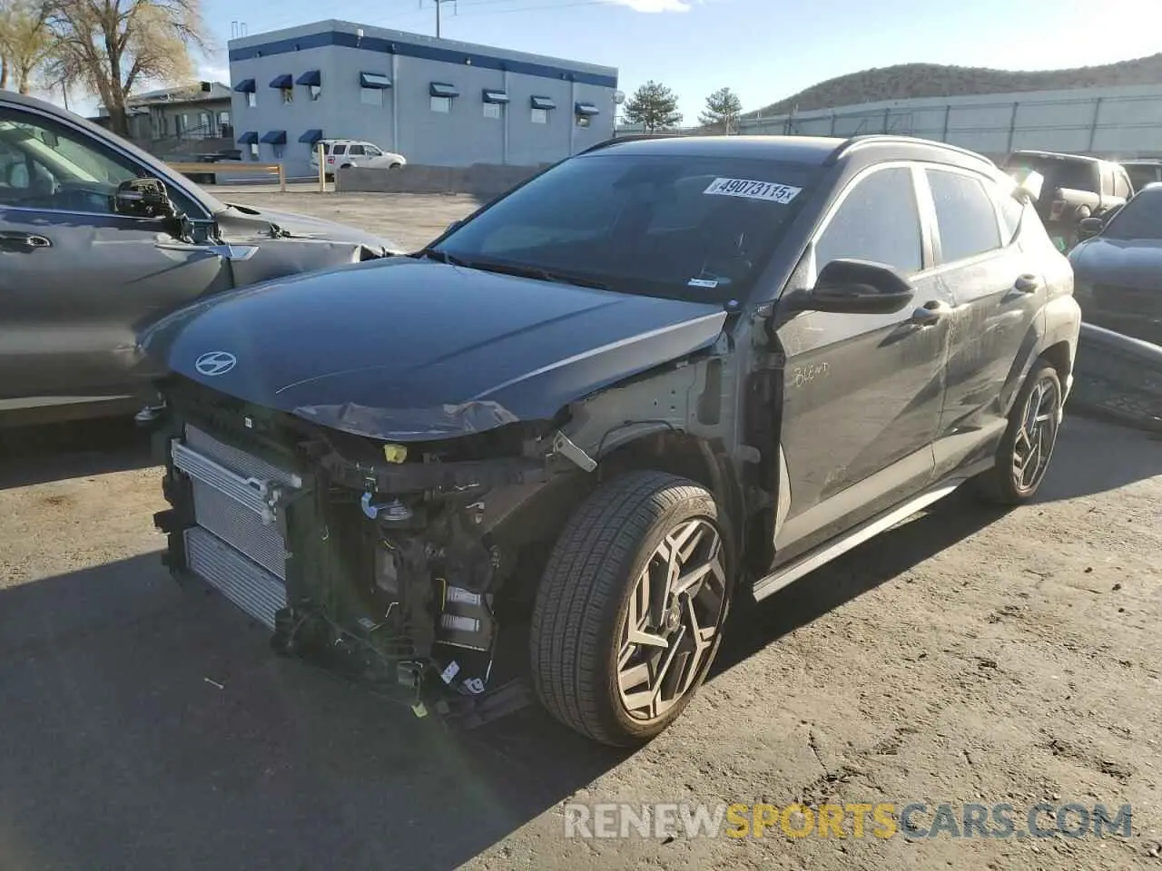 1 fotografías del automóvil dañado KM8HB3A39SU190895 HYUNDAI KONA 2025