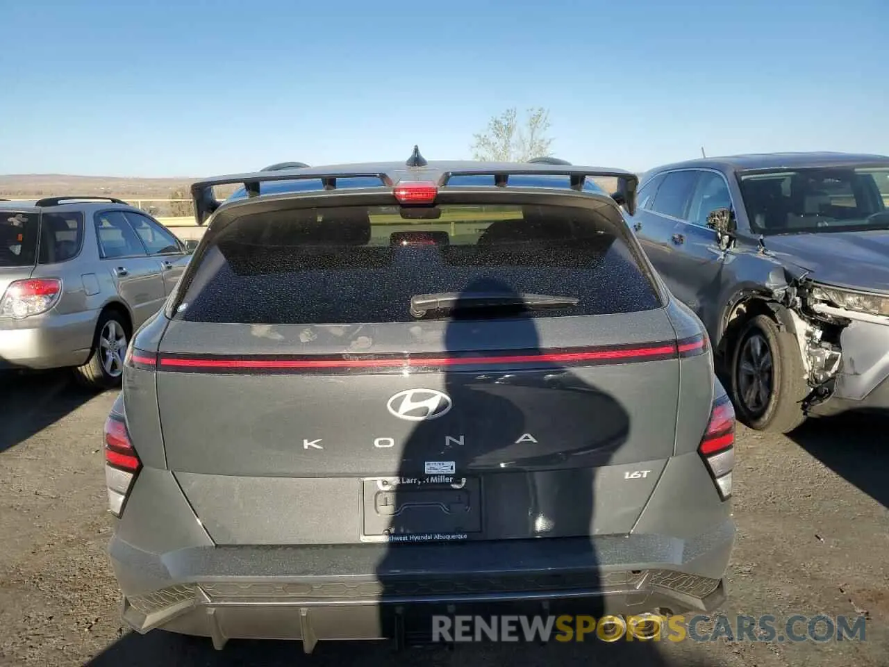 6 fotografías del automóvil dañado KM8HB3A39SU190895 HYUNDAI KONA 2025