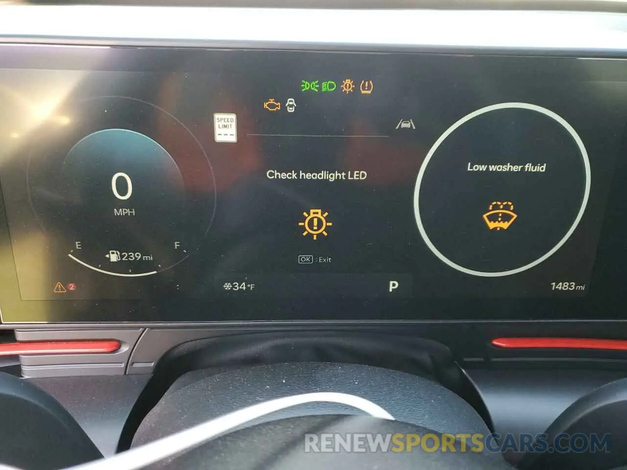 9 fotografías del automóvil dañado KM8HB3A39SU190895 HYUNDAI KONA 2025