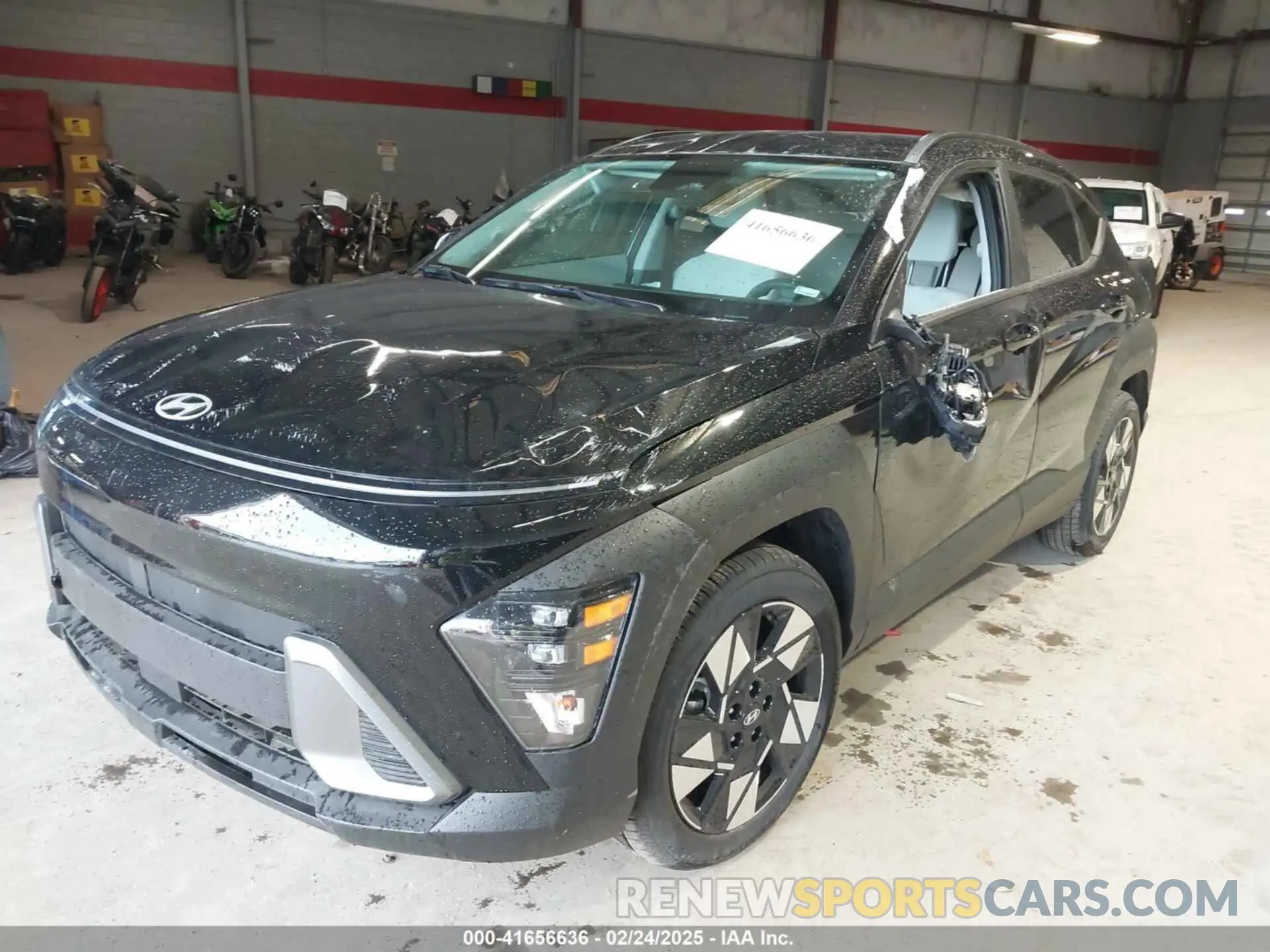 6 fotografías del automóvil dañado KM8HB3AB0SU224360 HYUNDAI KONA 2025