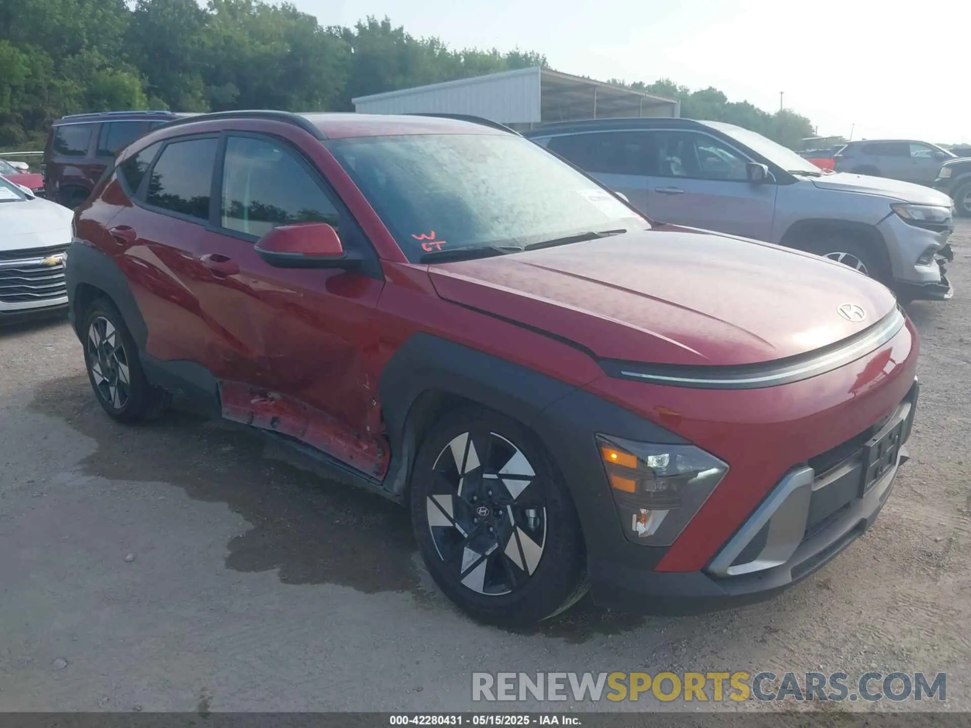 1 fotografías del automóvil dañado KM8HB3AB2SU206720 HYUNDAI KONA 2025