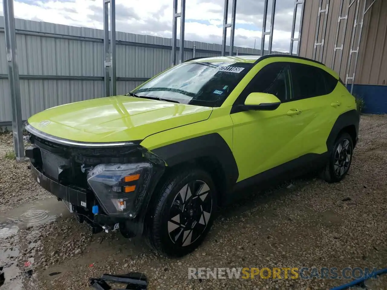 1 fotografías del automóvil dañado KM8HB3AB2SU237613 HYUNDAI KONA 2025