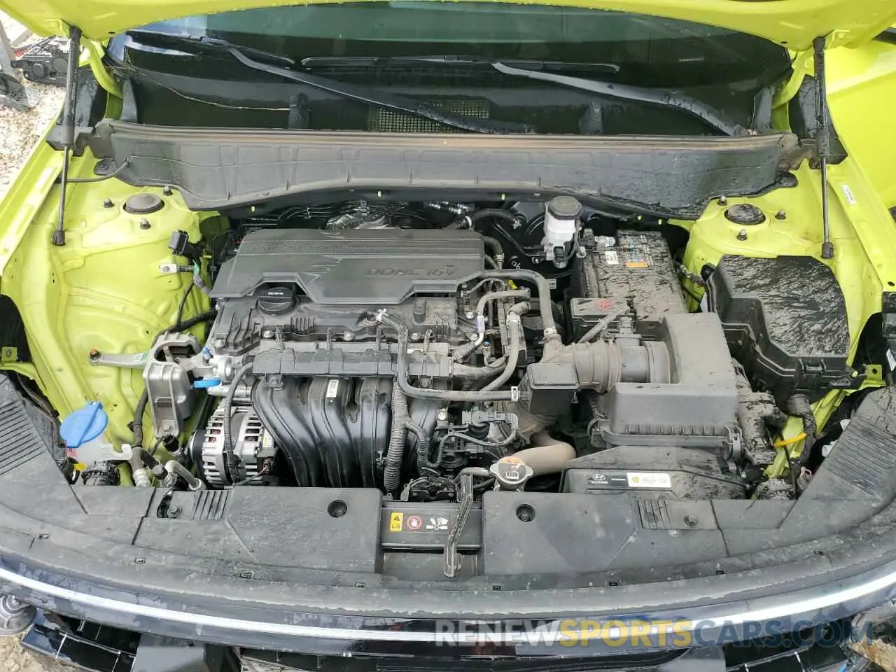 12 fotografías del automóvil dañado KM8HB3AB2SU237613 HYUNDAI KONA 2025