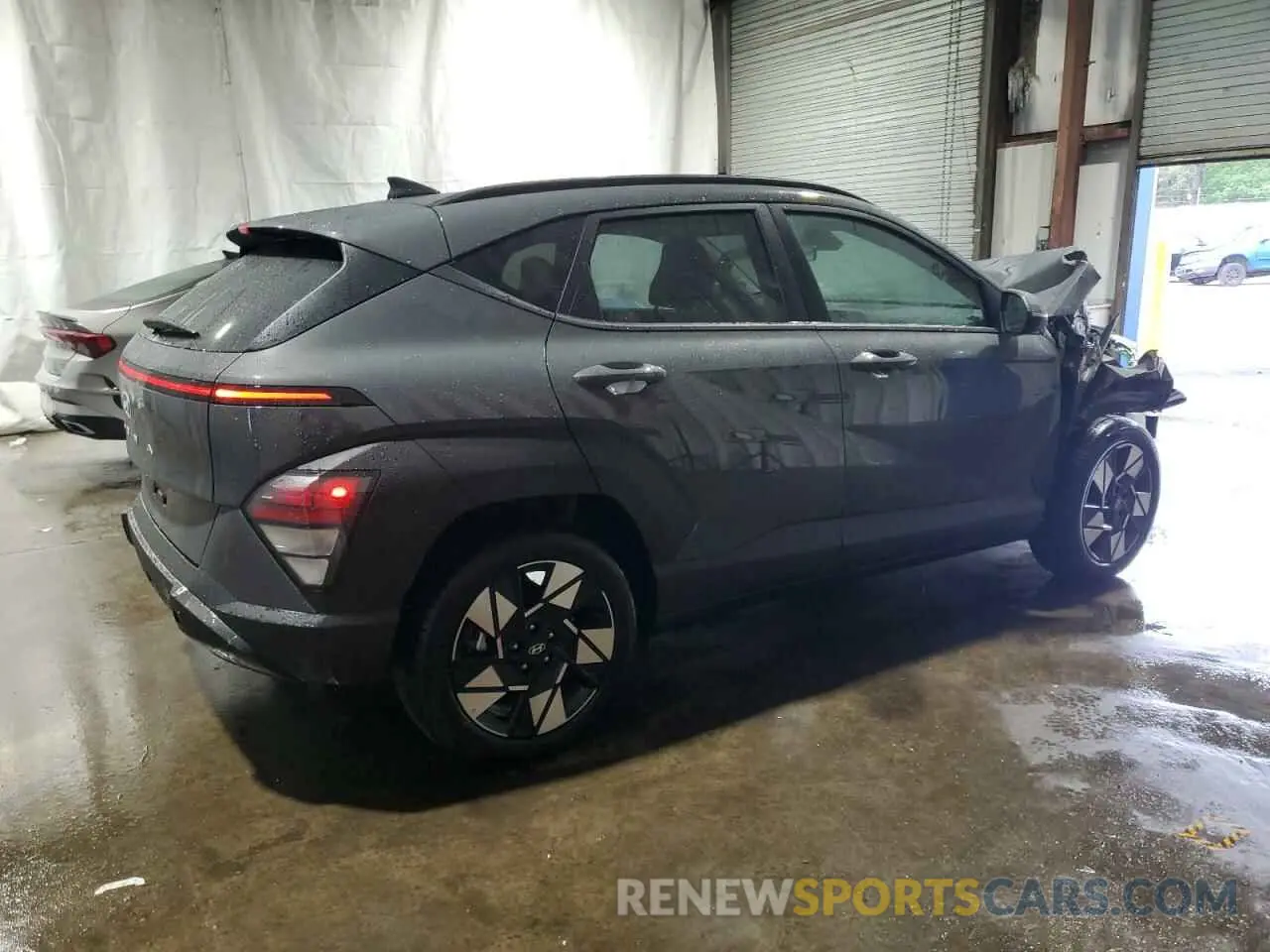 3 fotografías del automóvil dañado KM8HB3AB4SU270967 HYUNDAI KONA 2025