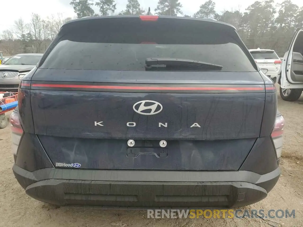 6 fotografías del automóvil dañado KM8HB3AB6SU214254 HYUNDAI KONA 2025