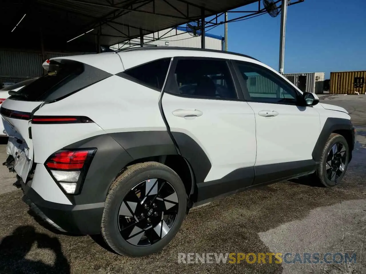 3 fotografías del automóvil dañado KM8HB3AB8SU224543 HYUNDAI KONA 2025