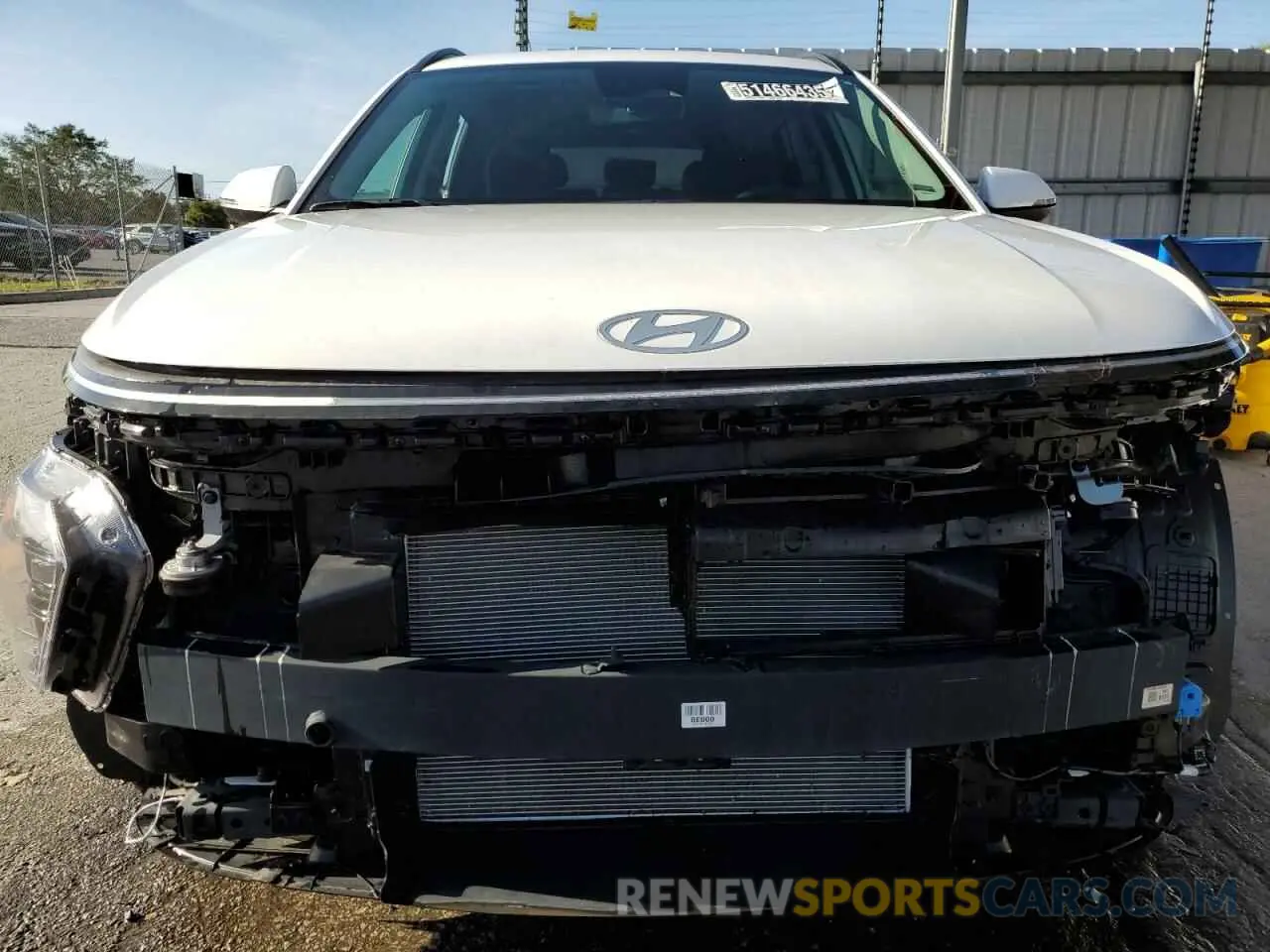 5 fotografías del automóvil dañado KM8HB3AB8SU224543 HYUNDAI KONA 2025