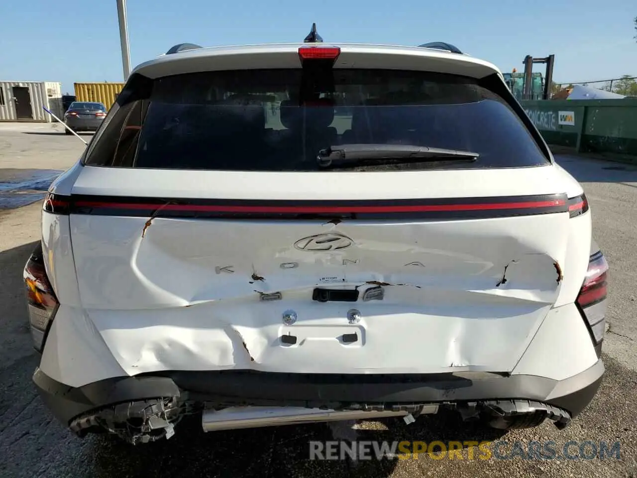 6 fotografías del automóvil dañado KM8HB3AB8SU224543 HYUNDAI KONA 2025