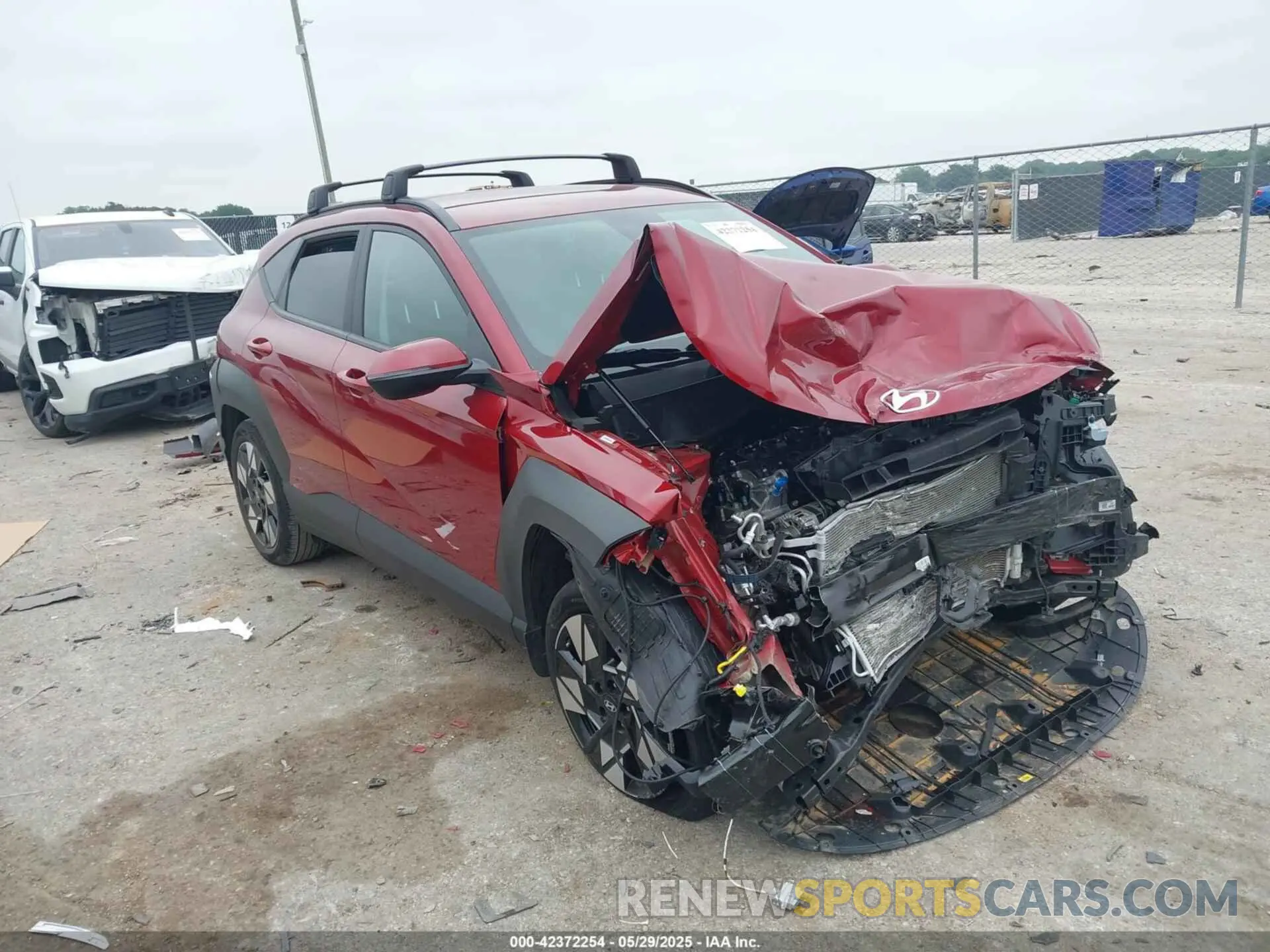 1 fotografías del automóvil dañado KM8HB3AB8SU236840 HYUNDAI KONA 2025