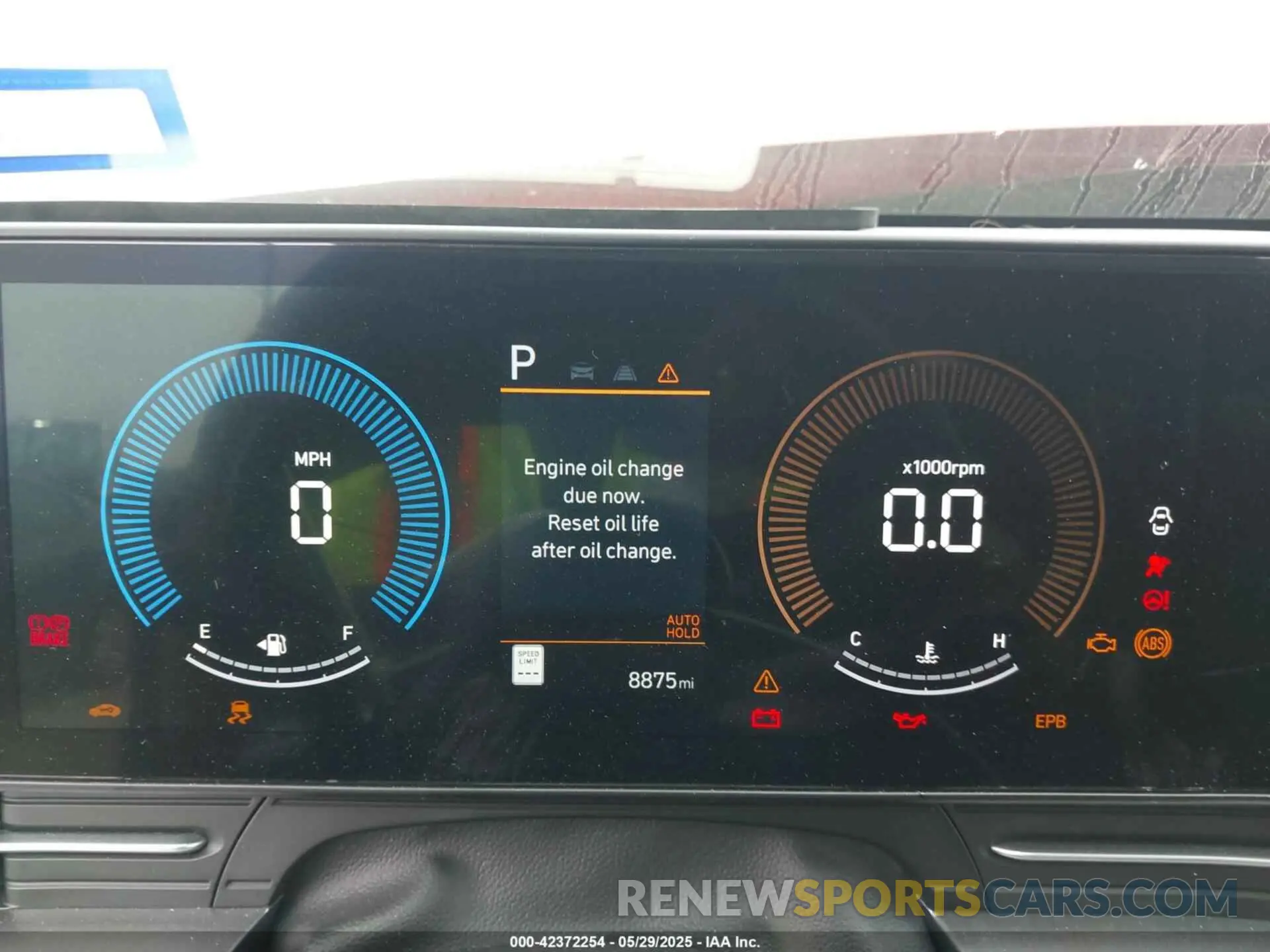 7 fotografías del automóvil dañado KM8HB3AB8SU236840 HYUNDAI KONA 2025