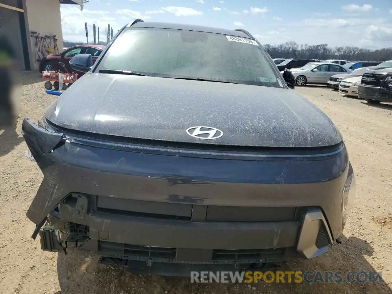 5 fotografías del automóvil dañado KM8HB3AB9SU211414 HYUNDAI KONA 2025