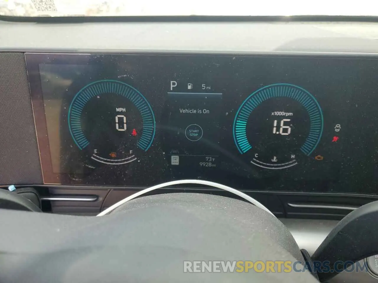 9 fotografías del automóvil dañado KM8HB3AB9SU211414 HYUNDAI KONA 2025
