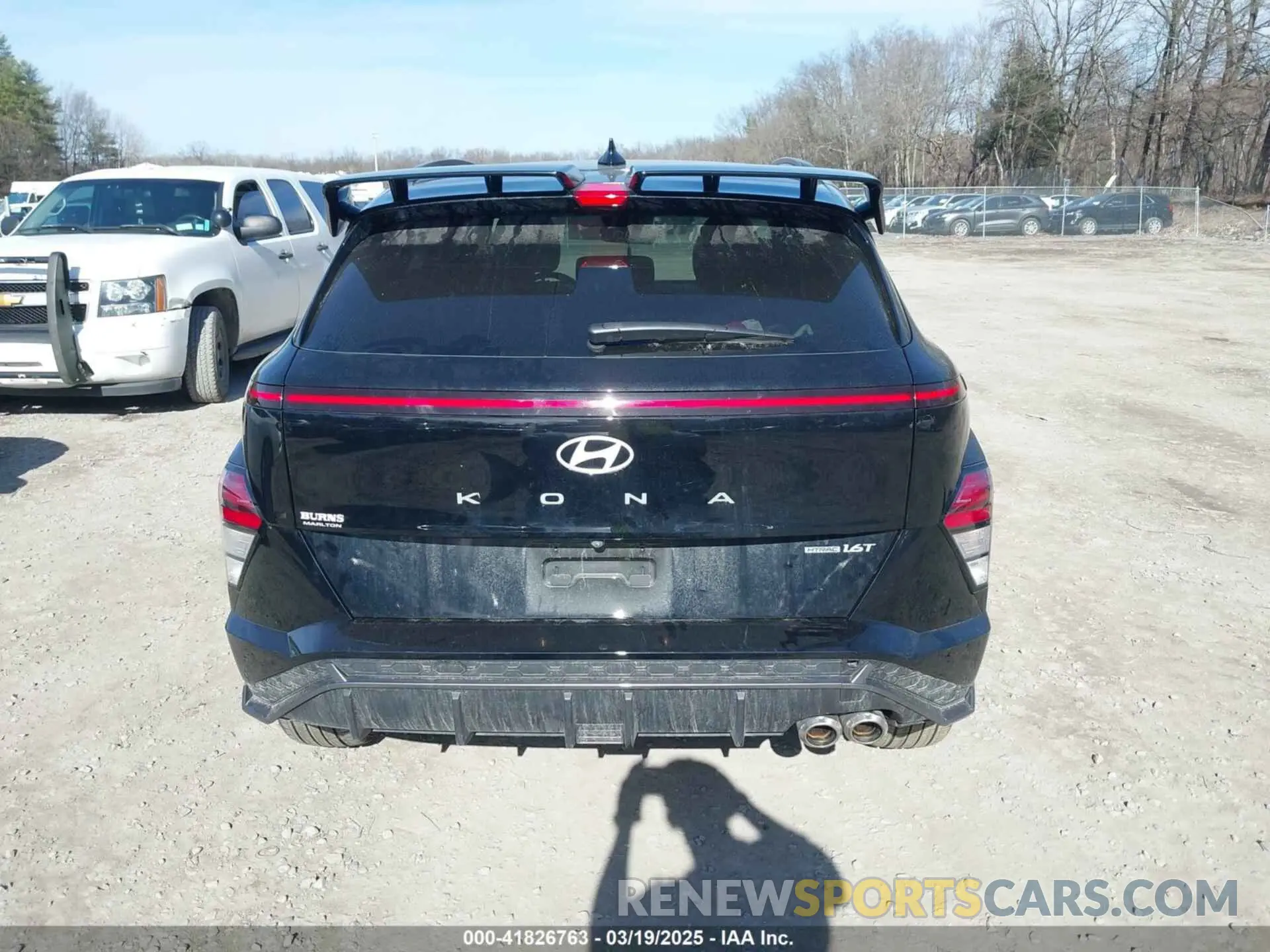 16 fotografías del automóvil dañado KM8HBCA32SU200070 HYUNDAI KONA 2025