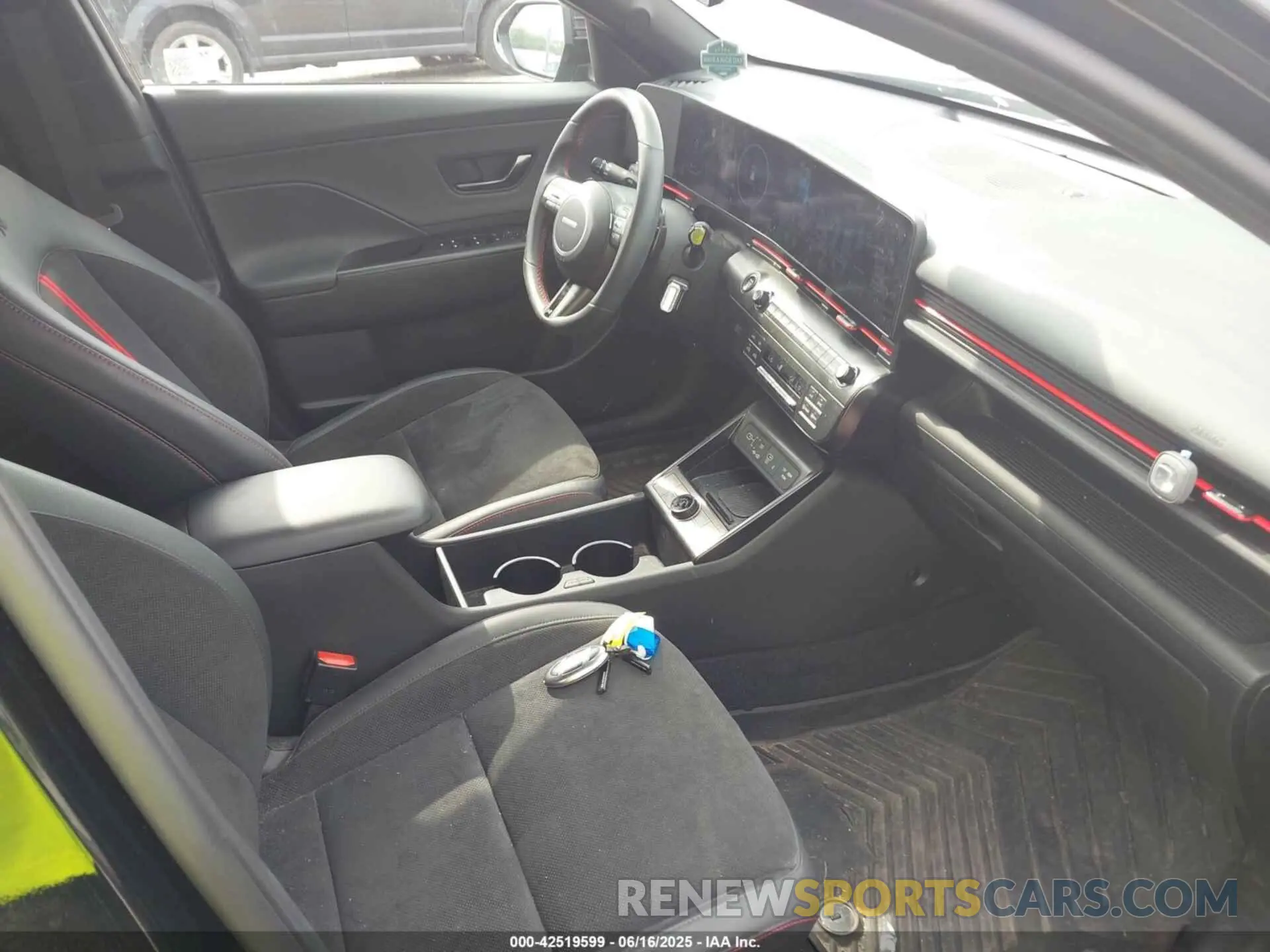 5 fotografías del automóvil dañado KM8HBCA35SU191767 HYUNDAI KONA 2025