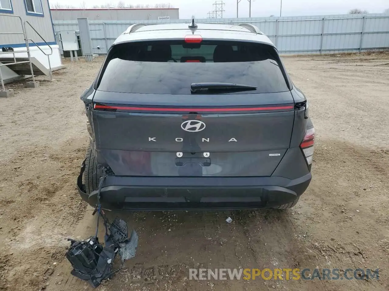 6 fotografías del automóvil dañado KM8HBCAB1SU224688 HYUNDAI KONA 2025