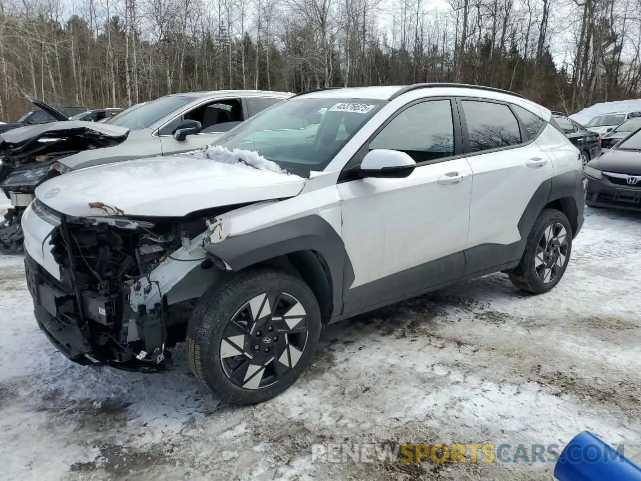 1 fotografías del automóvil dañado KM8HBCAB2SU188574 HYUNDAI KONA 2025