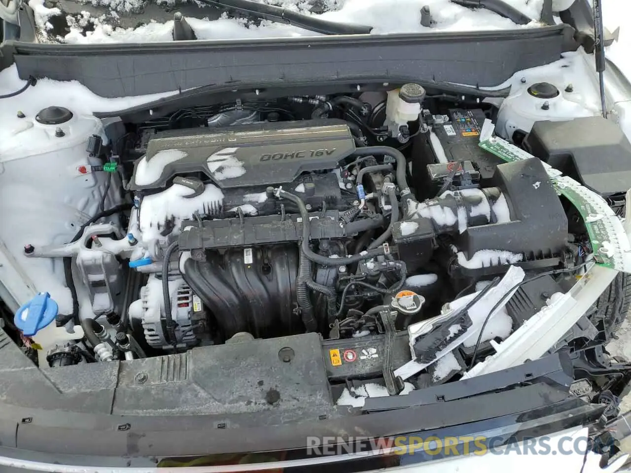 12 fotografías del automóvil dañado KM8HBCAB2SU188574 HYUNDAI KONA 2025